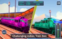Indian train simulation 2019 – Real rail driver Screen Shot 0