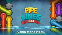 Pipe Lines : Hexa Screen Shot 0