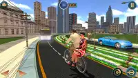 Bicycle Taxi BMX Free Tuk Tuk Sim 2018 Screen Shot 3