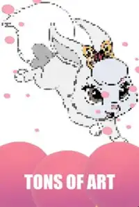 Coloring Palace Pets Pics For Pixel Art Lover Screen Shot 2