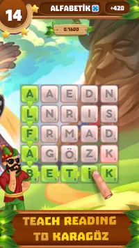 Alphabet Karagoz Word Game Screen Shot 2