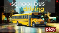 Driving School Bus 3D Screen Shot 2