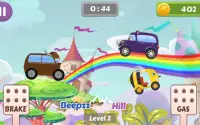 Beepzz Hill - gra wyścigowa dla dzieci Screen Shot 6