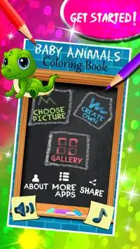 animales para colorear Screen Shot 1