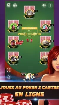 Poker à 3 cartes Screen Shot 0