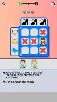 Love and Logic Puzzles Screen Shot 0