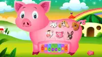 Baby Piano Game for Kids-Animals, Rhymes and Music Screen Shot 4