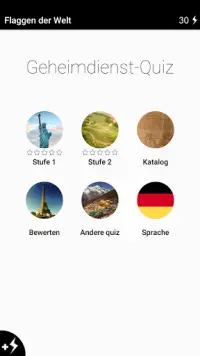 Flaggen der Welt - Foto Quiz und Test Screen Shot 1