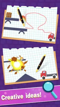 Truck vs Fire: Brain Challenge Screen Shot 0