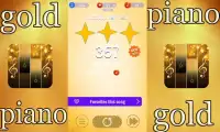gold piano - online piano Screen Shot 6