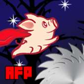 Angry Flying Pig