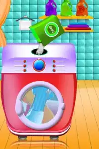 Ironing Wash Kids Clothes Screen Shot 3