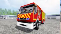 Fire Truck Drive Simulator 3D Screen Shot 0
