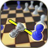 Checkers 3D: Online-Englisch-Checkers