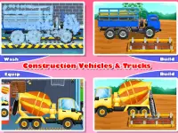 Vehículo camiones construcción Screen Shot 7
