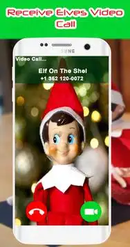 Elf On The Shelf Video Call Screen Shot 1