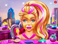 super doll makeup transform - Makeover Girls Game Screen Shot 0
