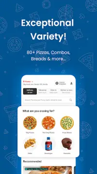 Domino's Pizza - Food Delivery Screen Shot 1