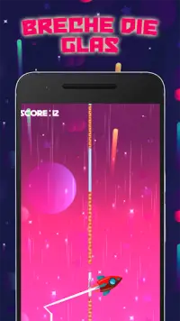 Rocket-Spiele Kostenlose: Zeilenumbruch Screen Shot 1