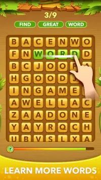 Word Scroll - Search Word Game Screen Shot 1