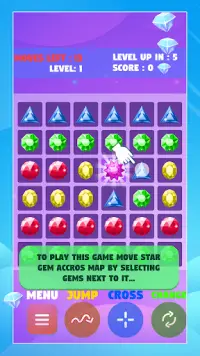 Gem Jam: Color Sweeper & Match Gems Game Screen Shot 3