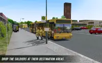 Offroad Army Bus Drive Army Driver Bus Simulator Screen Shot 2