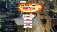 Cidade Motor Mania: infinito Screen Shot 0