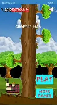 Chopper Man Game Screen Shot 2