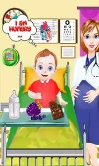 Bebé juegos de chicas médico Screen Shot 4
