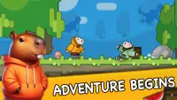 Capybara! Treasure World Rush Screen Shot 0