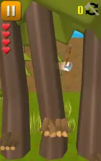 Clash of Axe: Flippy Lumberjack Action X Screen Shot 1