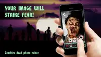 Zombies dood foto-editor Screen Shot 1