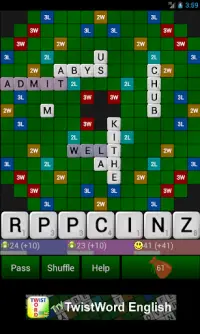 TwistWord - Fast fun word game Screen Shot 3