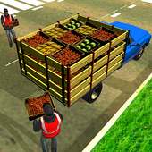 Offroad Meyve Transporter Kamyon: Sürüş Simülatörü