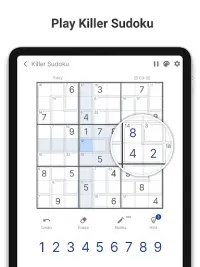 Killer Sudoku - Logic puzzles and number games Screen Shot 7