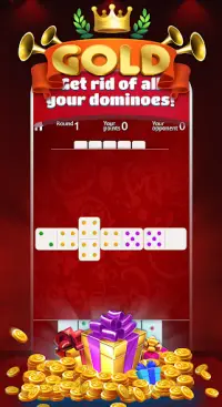 Gold dominoes win money Screen Shot 1