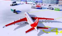 Snow Cargo Jet Landing 3D Screen Shot 13