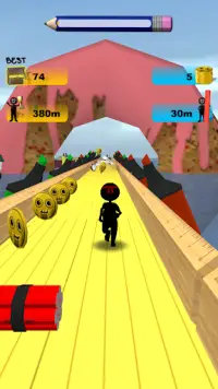 Run Stickman - Running Games Screen Shot 3