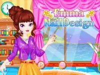 Emma manicure games Screen Shot 0