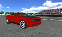 العضلات سباق سيارات 3D Screen Shot 0