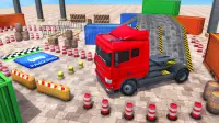 Cargo Truck Parking Simulator : Parking Games 2021 Screen Shot 0