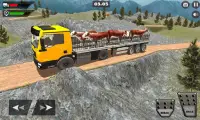 पशु परिवहन ट्रक 2018: सड़क ड्राइविंग Screen Shot 1