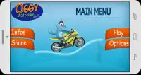 Oggy MotorBike Race Screen Shot 0