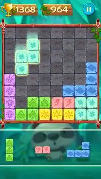 Panda Puzzle Block Screen Shot 1