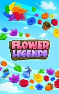Flower Legends Match 3 Screen Shot 4