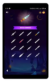 Knife Throw - an exciting knife game Screen Shot 11