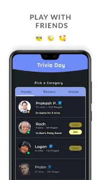 Trivia Day - Party-based trivia game Screen Shot 1