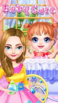 New Born Baby Care & Dress Up Game for Kids Screen Shot 0