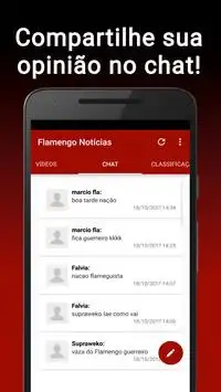 Mengão Notícias pro Flamenguista Screen Shot 3