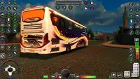 Real City Coach Bus Games 3D Screen Shot 1